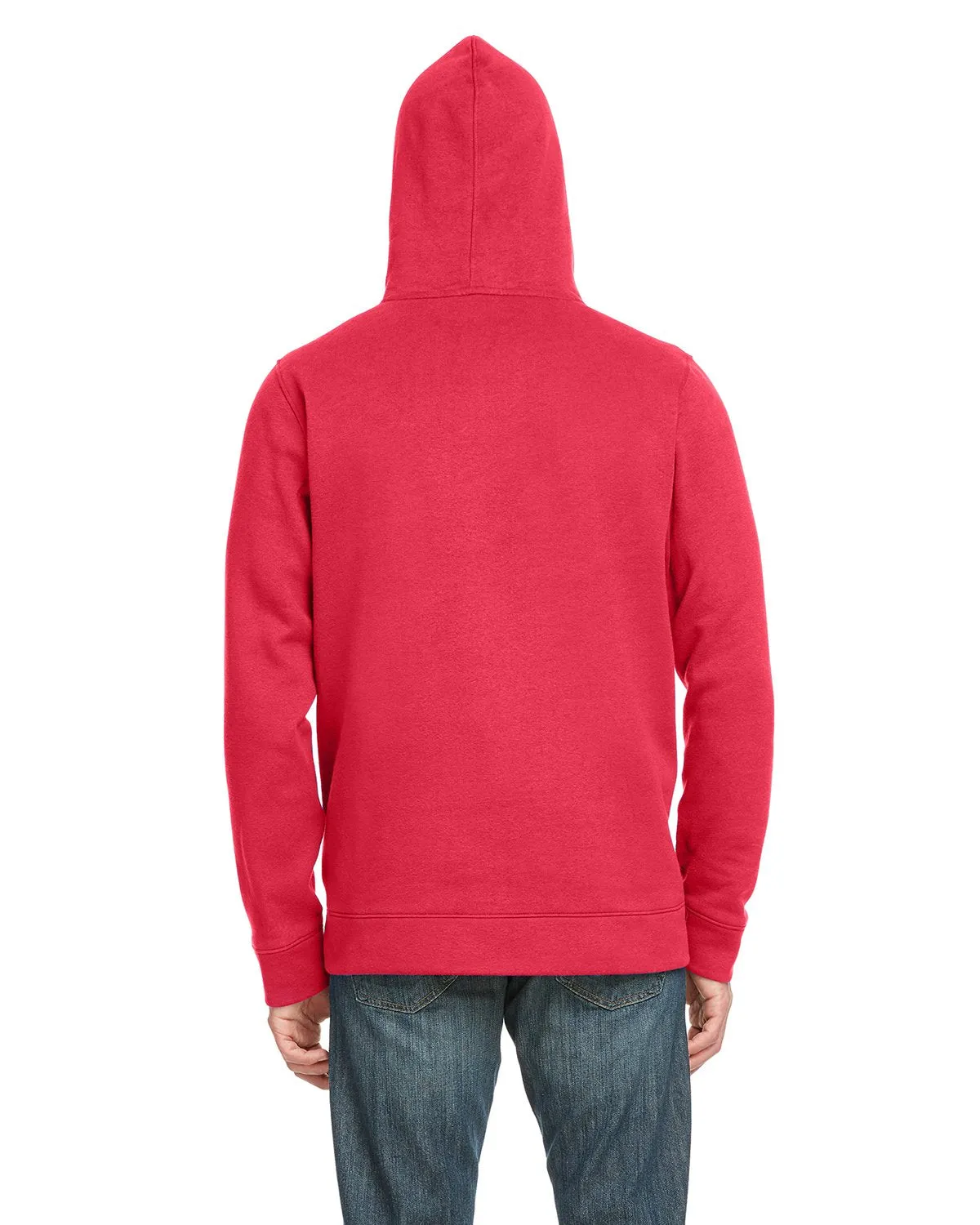 Under Armour Men's Hustle Pullover Hooded Sweatshirt 1300123 RED/ WHITE 600