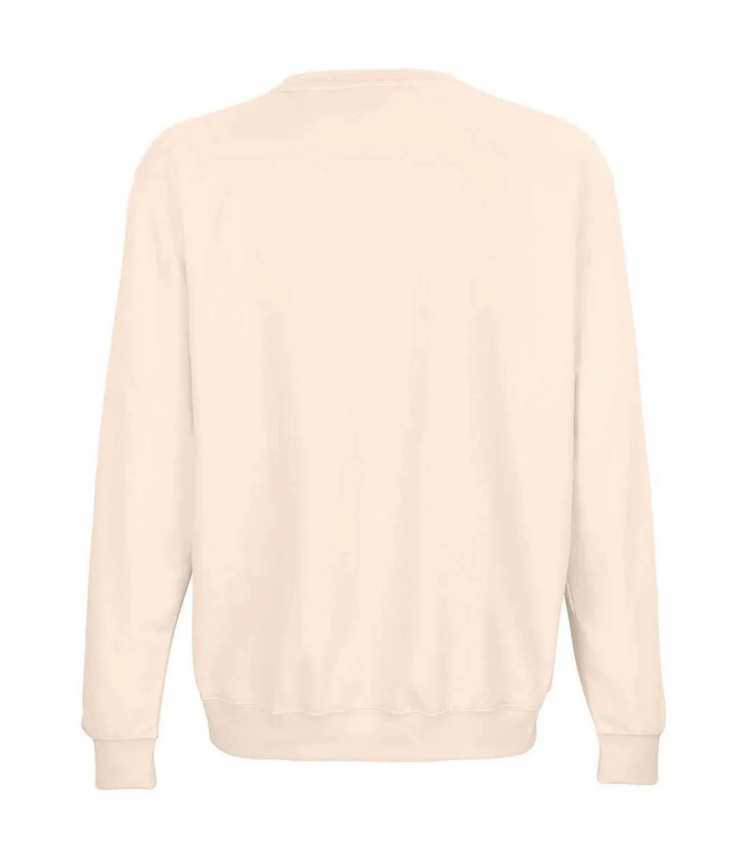 Unisex adult columbia sweatshirt creamy pink SOLS