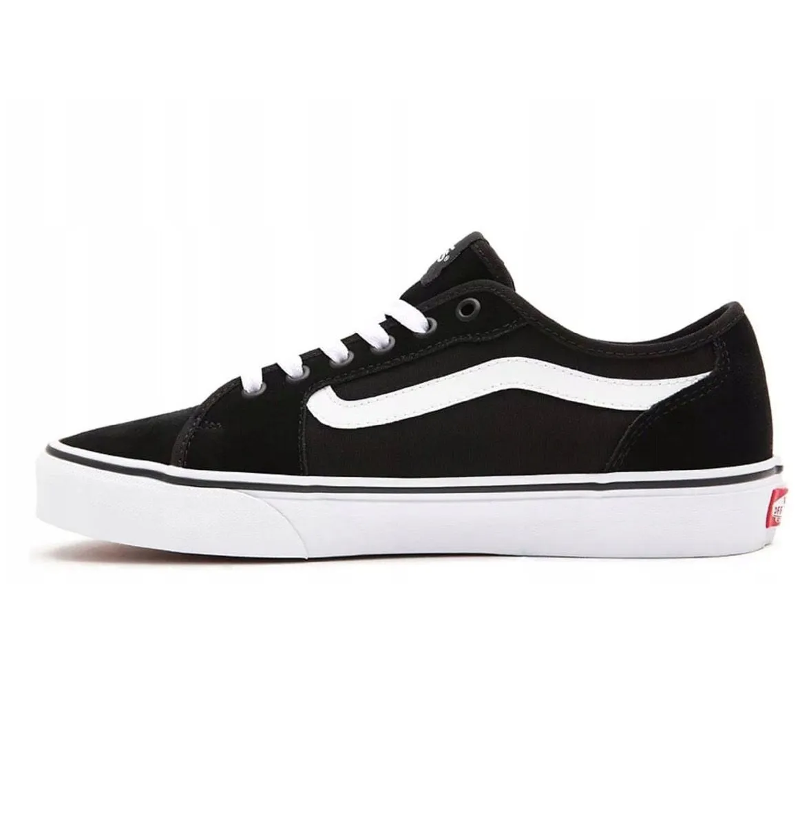 VANS Filmore Decon Suede Trainers Black White