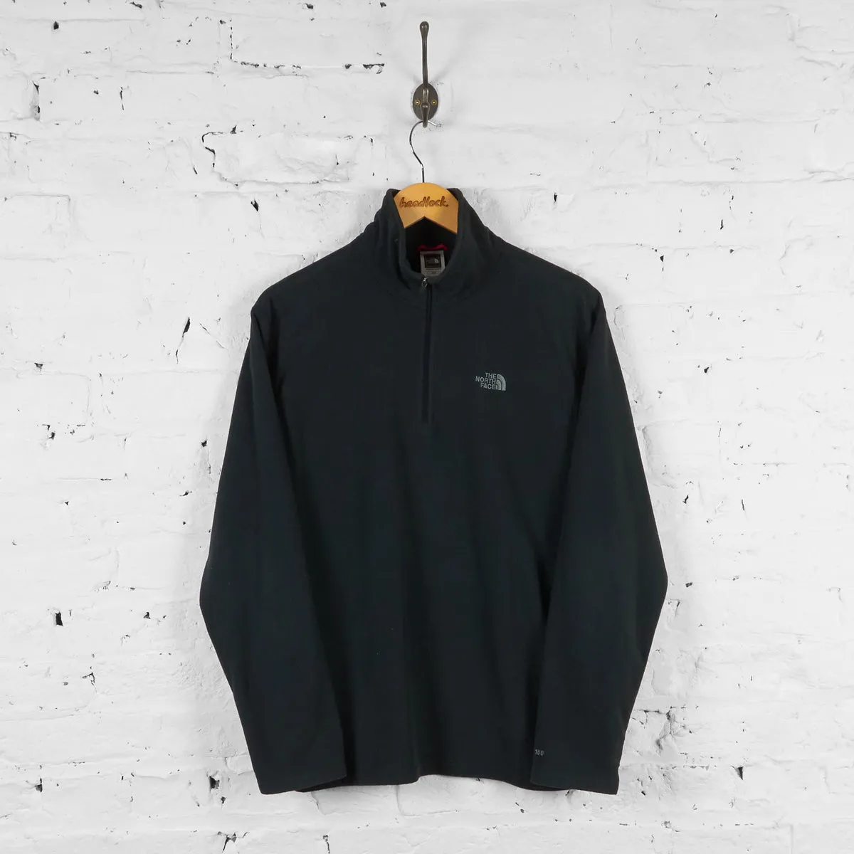 Vintage 1/4 Zip Up The North Face Fleece - Grey - M