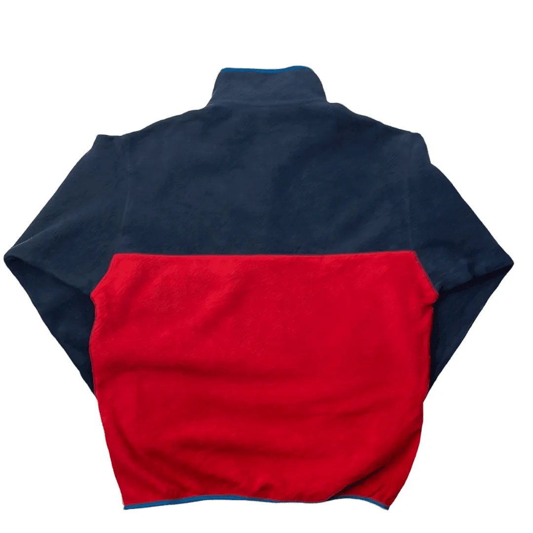 Vintage 90s Blue + Red Patagonia Synchilla Fleece - Large