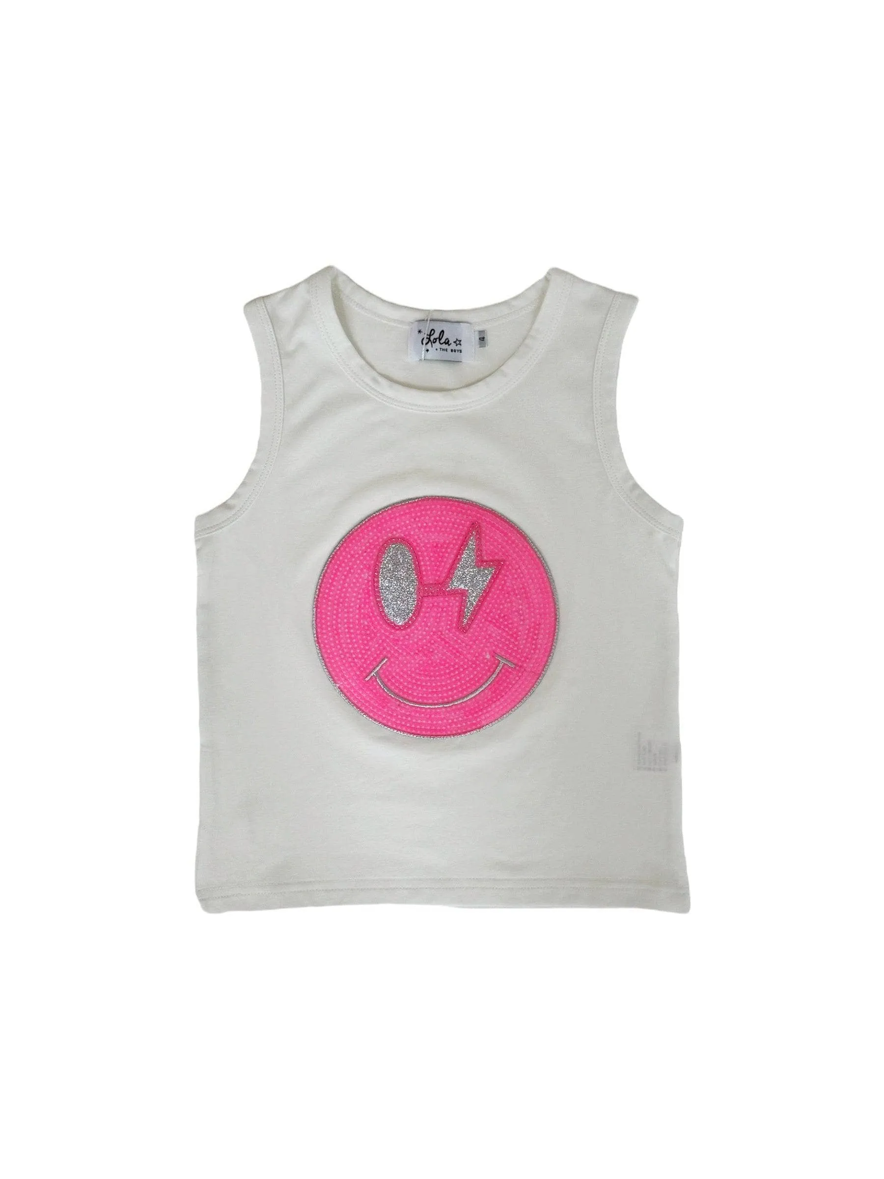 White Emoji Tank