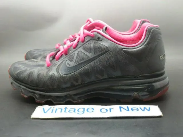 Women's nike air max 2011 grey pink anthracite running 42980-069 sz 6.5