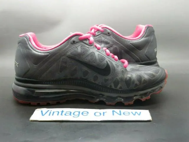 Women's nike air max 2011 grey pink anthracite running 42980-069 sz 6.5