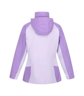 Womens/ladies calderdale iv waterproof jacket rethink pink/wild plum Regatta