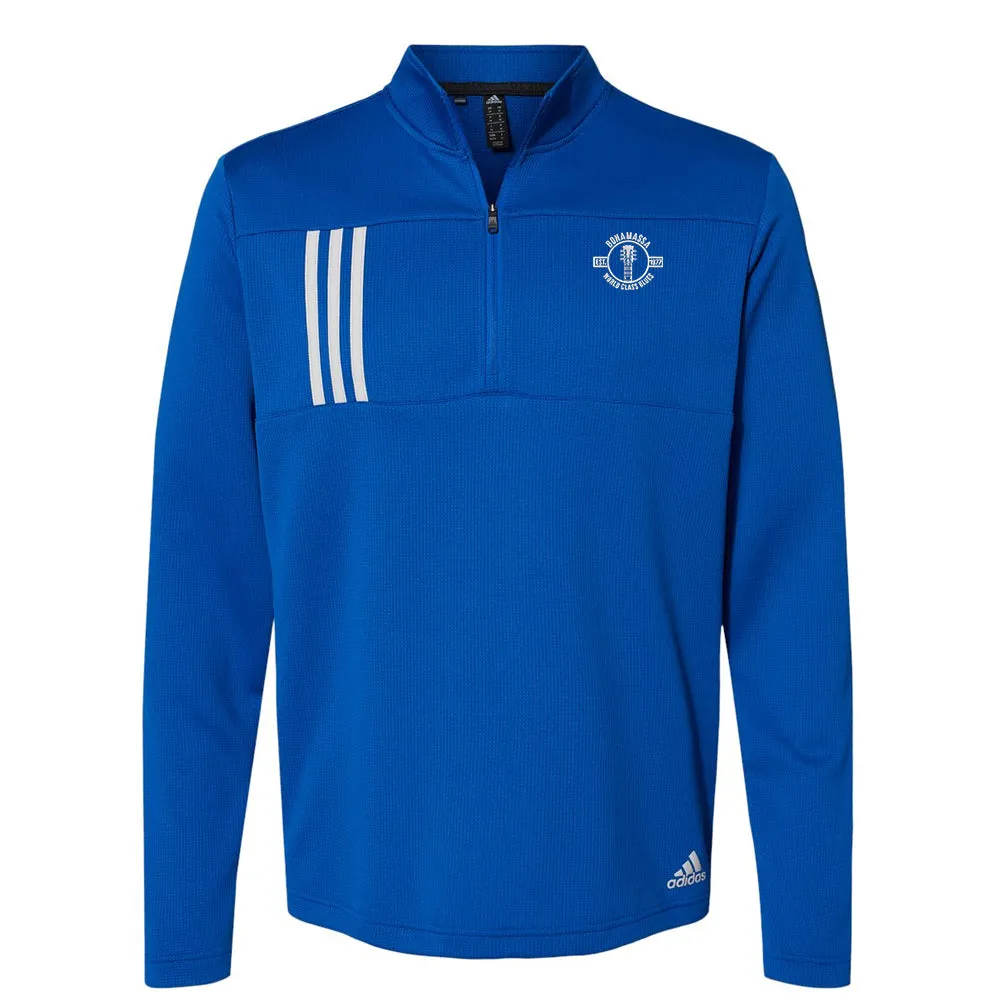 World Class Blues Adidas Double Knit 1/4 Zip Pullover (Men)