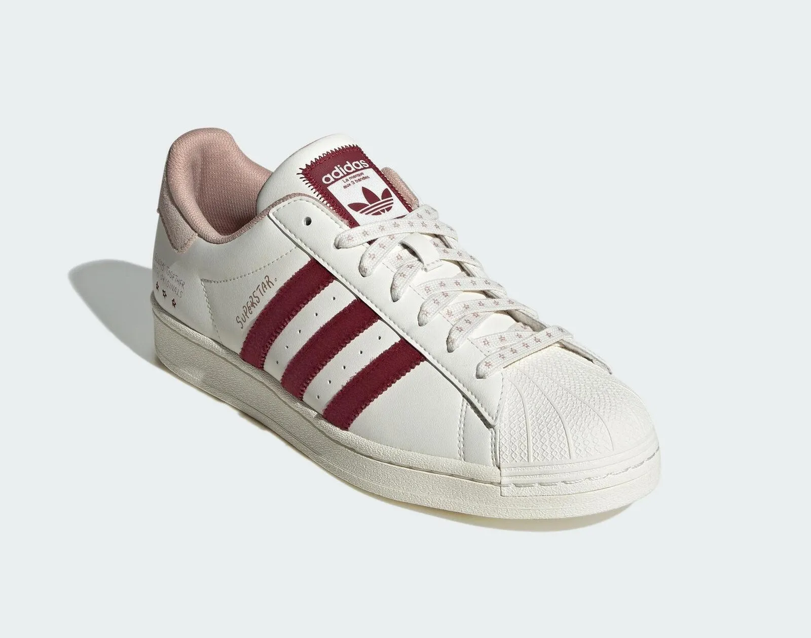 YU NAGABA x Adidas Originals Superstar Off White Red IG3853