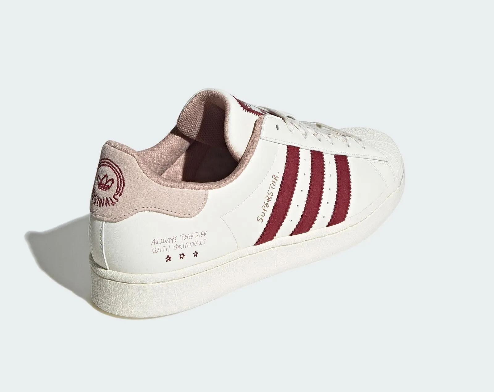 YU NAGABA x Adidas Originals Superstar Off White Red IG3853