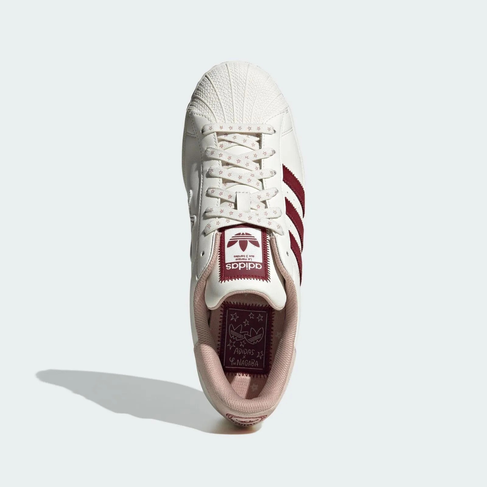 YU NAGABA x Adidas Originals Superstar Off White Red IG3853